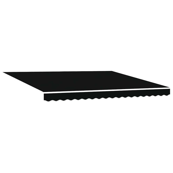 Markiisin vaihtokangas Musta 380 x 345 cm Polyesteri