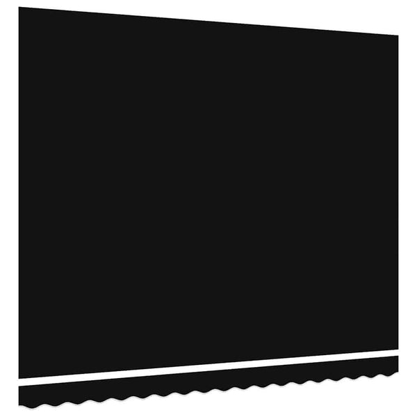 Markiisin vaihtokangas Musta 380 x 345 cm Polyesteri