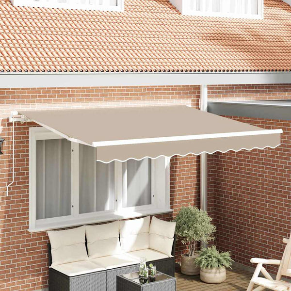 Markiisin vaihtokangas Beige 330 x 195 cm Polyesteri