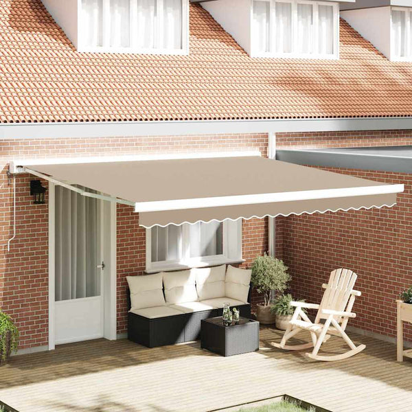Markiisin vaihtokangas Beige 380 x 345 cm Polyesteri