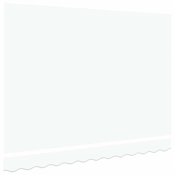 Markiisin vaihtokangas valkoinen 330 x 195 cm Polyesteri