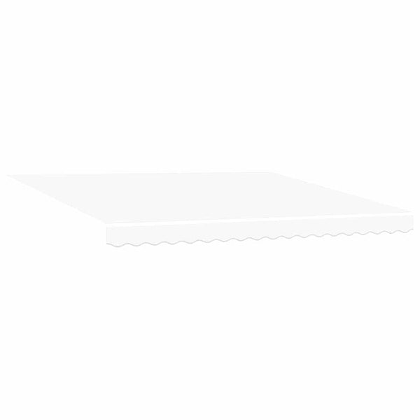 Markiisin vaihtokangas valkoinen 380 x 295 cm Polyesteri