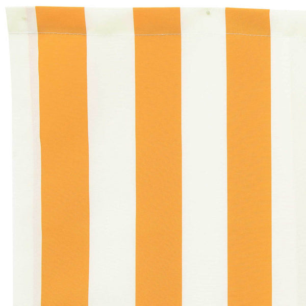 Markiisin reunalista vaihto Keltainen ja valkoinen 230 x 20 cm