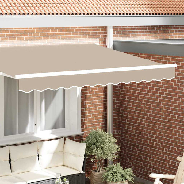 Markiisin reunalista vaihto Beige 230 x 20 cm Polyesteri