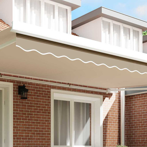 Markiisin reunalista vaihto Beige 480 x 20 cm Polyesteri