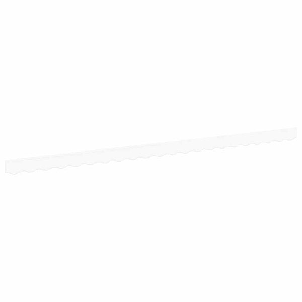 Markiisin reunalista vaihto valkoinen 480 x 20 cm Polyesteri