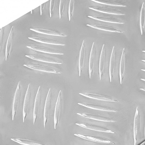 Portaan askelma 5 kpl 60 x 18 x 2,5 cm Hopea Alumiini