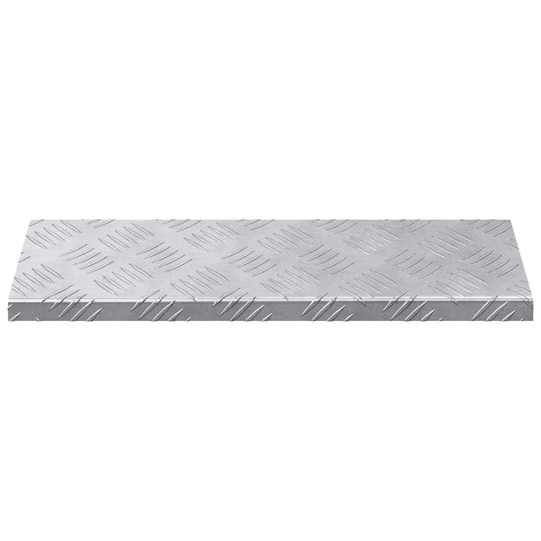 Portaan askelma 5 kpl 60 x 18 x 2,5 cm Hopea Alumiini