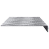 Portaan askelma 5 kpl 60 x 18 x 2,5 cm Hopea Alumiini