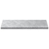 Portaan askelma 10 kpl 60 x 18 x 2,5 cm Hopea Alumiini
