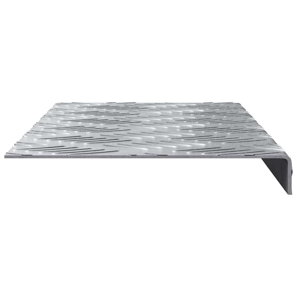 Portaan askelma 10 kpl 60 x 18 x 2,5 cm Hopea Alumiini