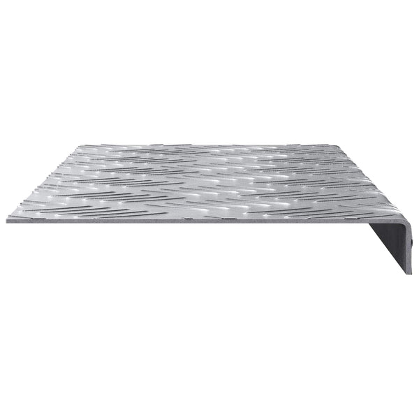 Portaan askelma 15 kpl 60 x 18 x 2,5 cm Hopea Alumiini