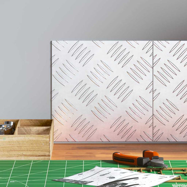 Portaan askelma 2 kpl 20 x 20 cm Hopea Alumiini Neliö