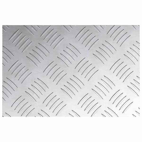 Portaan askelma 2 kpl 30 x 20 cm Hopea Alumiini Suorakaide