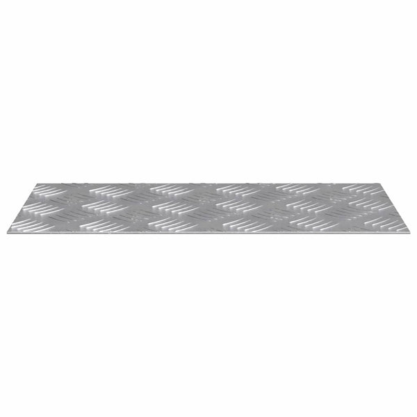 Portaan askelma 4 kpl 40 x 20 cm Hopea Alumiini Suorakaide