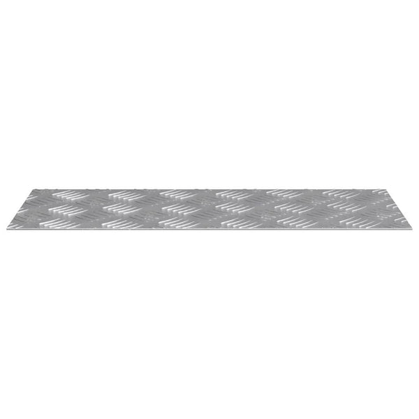 Portaan askelma 4 kpl 50 x 20 cm Hopea Alumiini Suorakaide