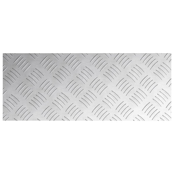 Portaan askelma 4 kpl 50 x 20 cm Hopea Alumiini Suorakaide