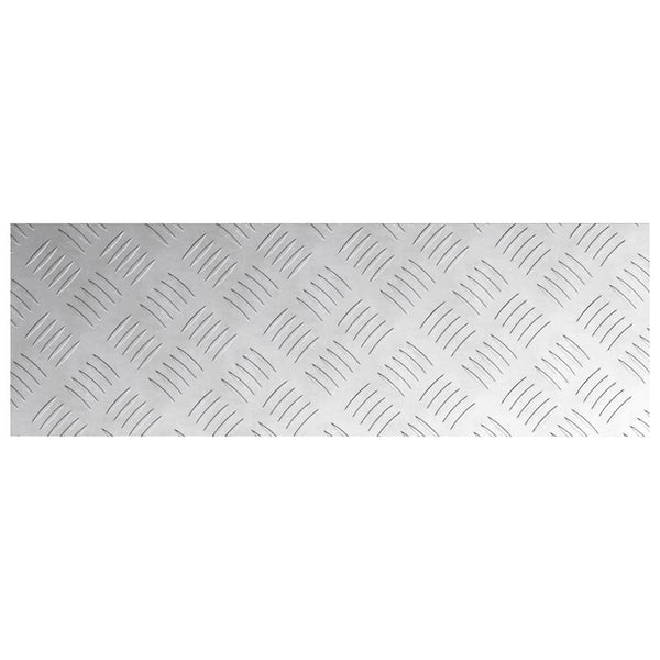 Portaan askelma 4 kpl 60 x 20 cm Hopea Alumiini Suorakaide