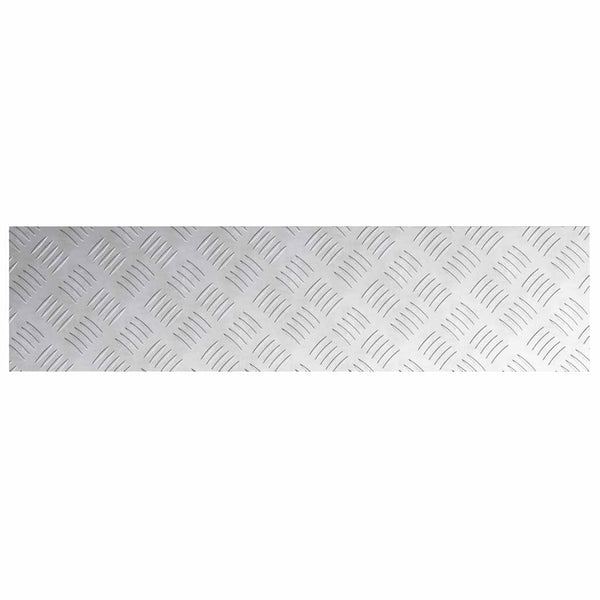 Portaan askelma 4 kpl 80 x 20 cm Hopea Alumiini Suorakaide