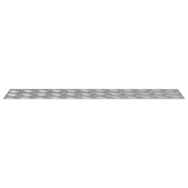 Portaan askelma 4 kpl 90 x 20 cm Hopea Alumiini Suorakaide