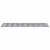 Portaan askelma 4 kpl 75 x 25 cm Hopea Alumiini Suorakaide