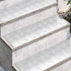 Portaan askelma 2 kpl 75 x 25 cm Hopea Alumiini Suorakaide