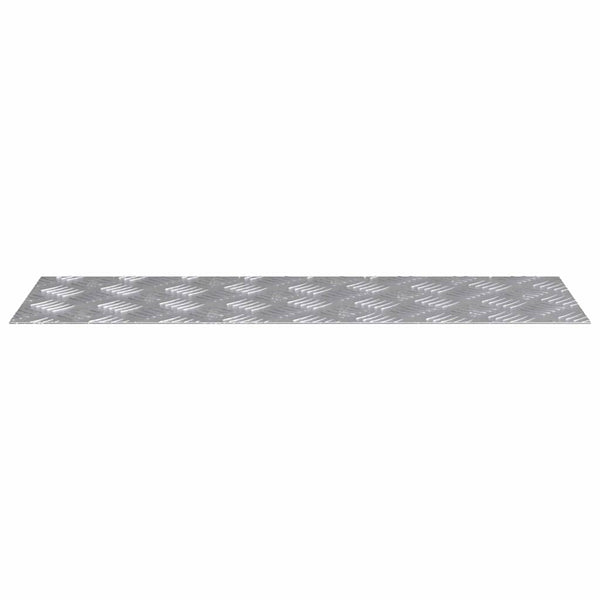 Portaan askelma 2 kpl 75 x 25 cm Hopea Alumiini Suorakaide