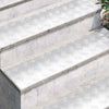 Portaan askelma 2 kpl 100 x 25 cm Hopea Alumiini Suorakaide