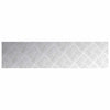 Portaan askelma 2 kpl 100 x 25 cm Hopea Alumiini Suorakaide