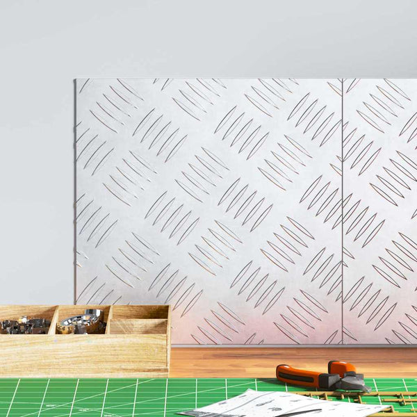Portaan askelma 2 kpl 30 x 30 cm Hopea Alumiini Neliö