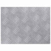 Portaan askelma 4 kpl 40 x 30 cm Hopea Alumiini Suorakaide