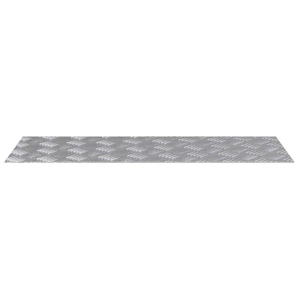 Portaan askelma 2 kpl 80 x 30 cm Hopea Alumiini Suorakaide