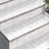 Portaan askelma 2 kpl 100 x 30 cm Hopea Alumiini Suorakaide
