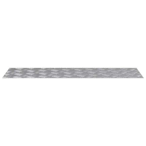 Portaan askelma 2 kpl 100 x 30 cm Hopea Alumiini Suorakaide