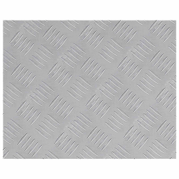 Portaan askelma 4 kpl 50 x 40 cm Hopea Alumiini Suorakaide