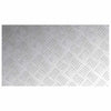 Portaan askelma 2 kpl 70 x 40 cm Hopea Alumiini Suorakaide