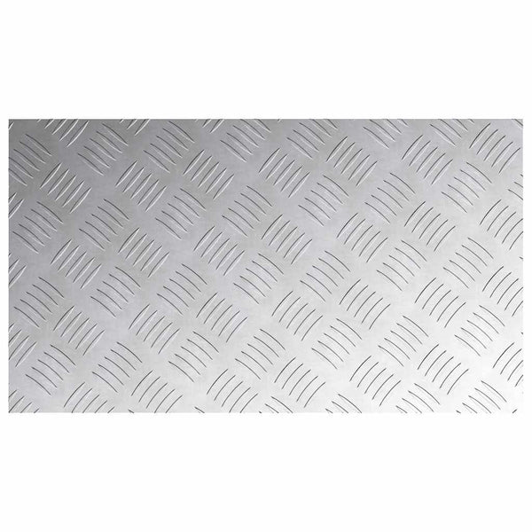 Portaan askelma 4 kpl 70 x 40 cm Hopea Alumiini Suorakaide