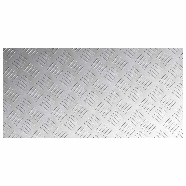 Portaan askelma 4 kpl 80 x 40 cm Hopea Alumiini Suorakaide