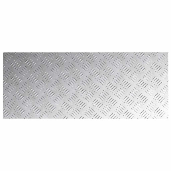 Portaan askelma 2 kpl 100 x 40 cm Hopea Alumiini Suorakaide