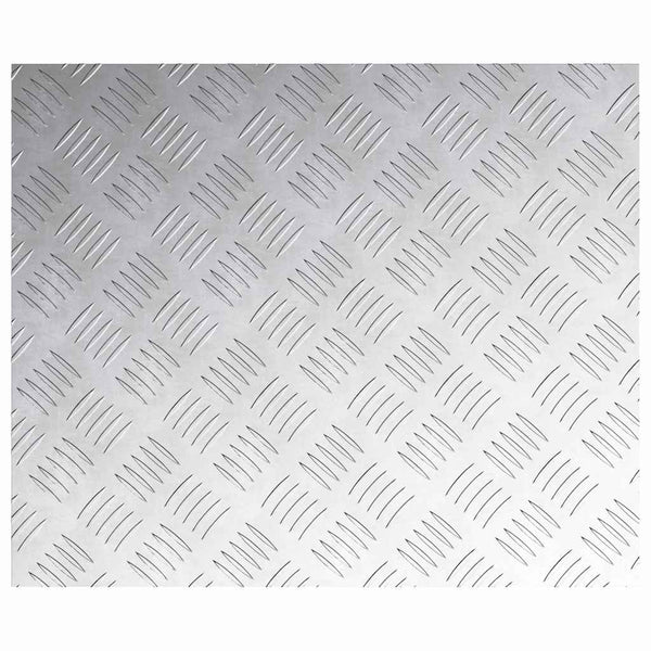 Portaan askelma 2 kpl 60 x 50 cm Hopea Alumiini Suorakaide