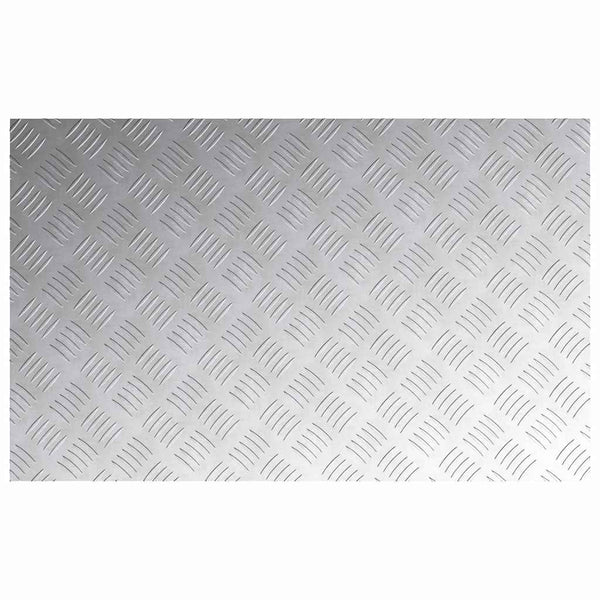 Portaan askelma 4 kpl 80 x 50 cm Hopea Alumiini Suorakaide