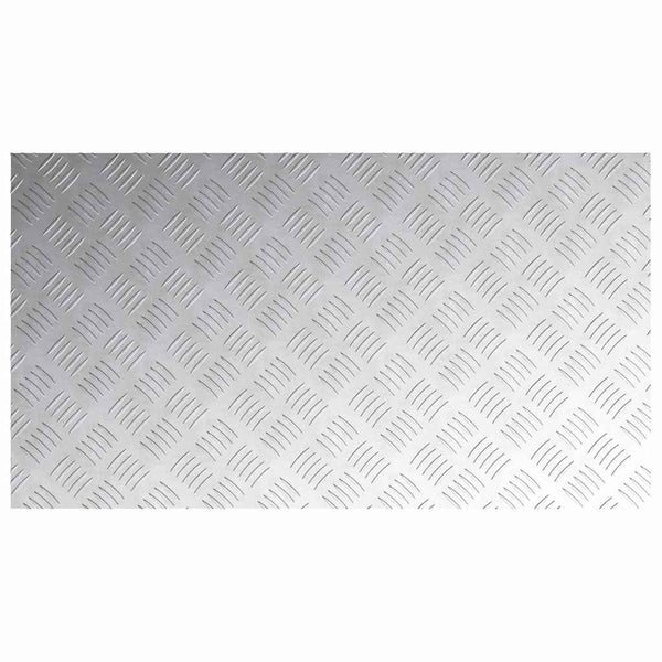 Portaan askelma 2 kpl 90 x 50 cm Hopea Alumiini Suorakaide