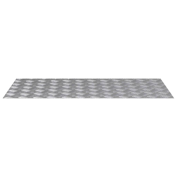 Portaan askelma 2 kpl 100 x 50 cm Hopea Alumiini Suorakaide