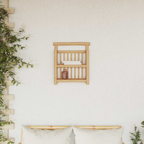 Seinähylly Seinäkiinnitettävä Luonnollinen 40 x 13 x 44 cm