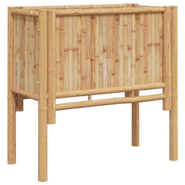 Korotettu penkki Ruskea 70 x 35 x 70 cm Bambu