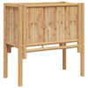 Korotettu penkki Ruskea 70 x 35 x 70 cm Bambu