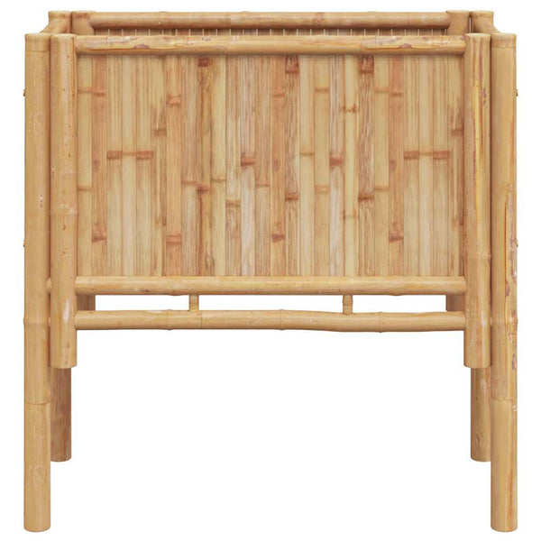Korotettu penkki Ruskea 70 x 35 x 70 cm Bambu