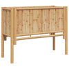 Korotettu penkki Ruskea 90 x 35 x 70 cm Bambu