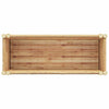 Korotettu penkki Ruskea 90 x 35 x 70 cm Bambu