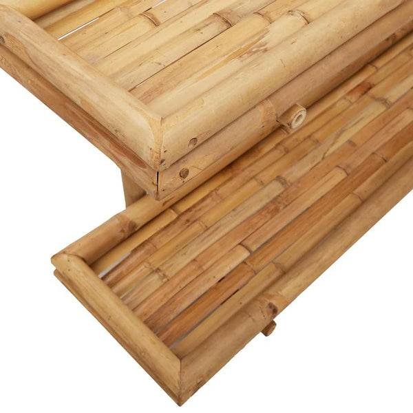 Seinähylly Seinäkiinnitettävä Ruskea 75 x 26 x 60 cm Bambu